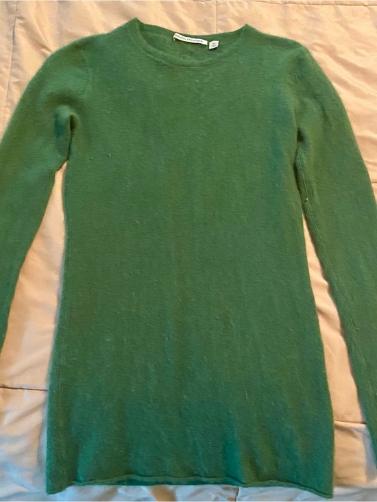 Autumn Cashmere Sweaters - Autumn Cashmere Emerald Green Crewneck Sweater